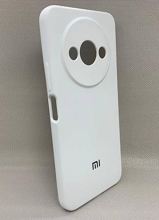 Чохол з логотипом для xiaomi redmi a3 | протиударний | soft touch | білий
