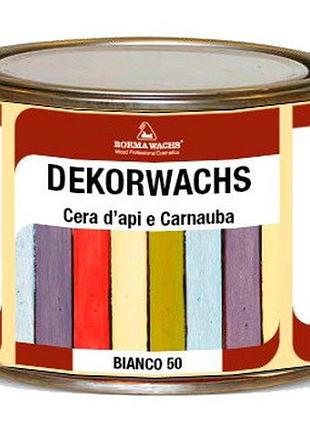 Воск декоративный натуральный dekorwachs, банка 0,5 л, голубой