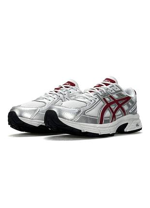 Жіночі кросівки asics gel-venture 6 white metallic red