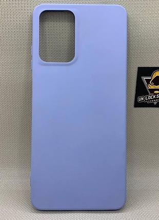 Motorola g24 softtouch silicone протиударний чохол софт тач бузковий