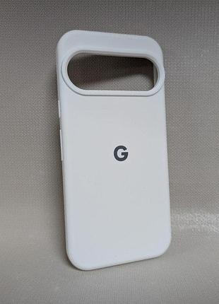 Чехол для google pixel 10 pro / гугл пиксель 10 про, lakshmi, с логотипом, мягкий, противоударный, софттач, белый