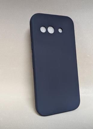 Чехол для google pixel 9a / гугл пиксель 9а, wave, soft touch, tpu с микрофиброй, синий