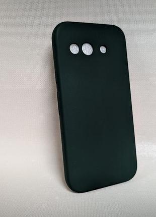 Чохол для google pixel 9a / гугл піксель 9а, wave, soft touch, tpu з мікрофіброю, зелений