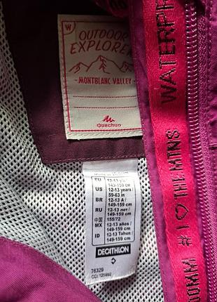 Куртка для девочки decathlon/ quechua 7