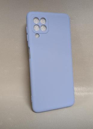 Чохол для samsung galaxy m32 / самсунг гелаксі m32, wave colorful, силіконовий, матовий, бузковий