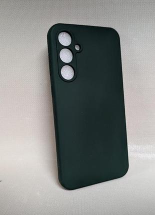 Чехол для samsung galaxy s23 fe / самсунг гелакси с23 фе, wave, soft touch, противоударный, зеленый