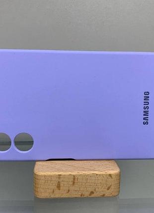 Samsung a05 s | протиударний чохол з логотипом | soft touch | бузковий