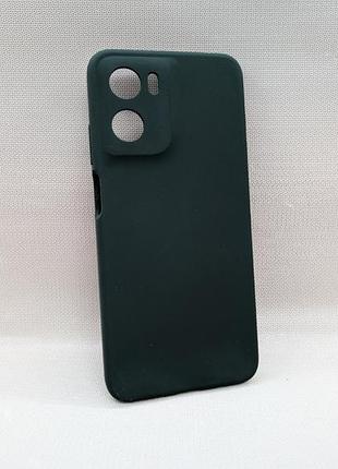 Чехол для motorola g56 / моторола g56 lakshmi soft touch, противоударный, защита камеры, зеленый