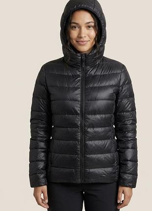 Пуховик черный, uniqlo