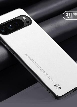 Google pixel 7 pro чехол code leather белый