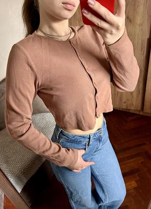 Кофта женская на пуговицах zara