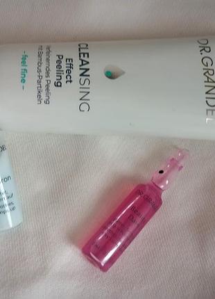 Dr.grandel , космецевтика,набор anti -age элитный проф.энзимный+кислотный салициловый  aha пилинг-маска +ампула концентрат гиалурон+пептиды, лифтинг