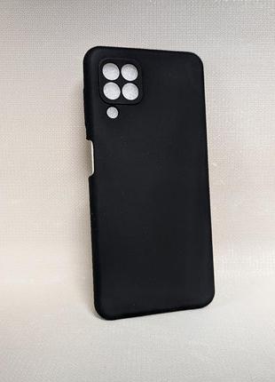 Чохол для samsung galaxy m22 / самсунг гелаксі m22, преміум софт тач, силіконовий, матовий, чорний