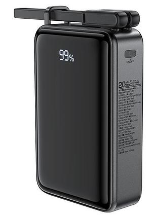 Внешний аккумулятор acefast m4 pd67w power bank 20000mah black