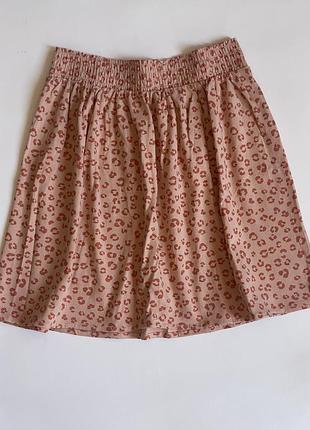 Новая детская юбка юбочка розового цвета h&m 6-8 лет 122/128 нова дитяча спідниця на дівчинку