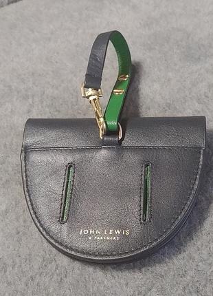 Кожаный поясной кошелек john lewis & partners.