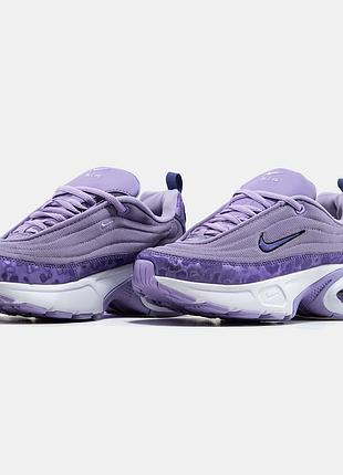 Кроссовки nike air max portal purple white демисезон повседневные
