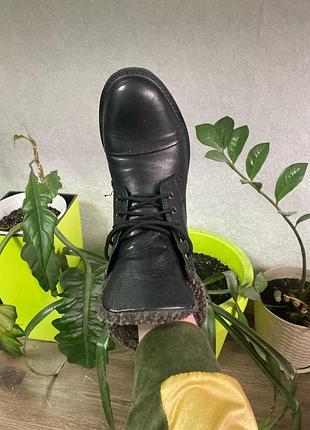 Комфортні шкіряні демі ботинки🦋 39/40 розмір clarks кларкс