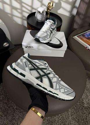 Мужские кроссовки asics gel-kayano 20 white grey