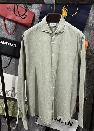 Сорочка чоловіча artu napoli linen бежевий l