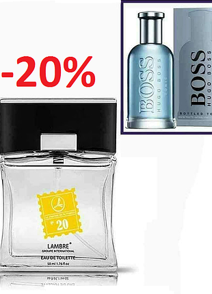 Акция туалетна вода lambre №4 об'єм 50мл франція в стилі eternity for men calvin klein
