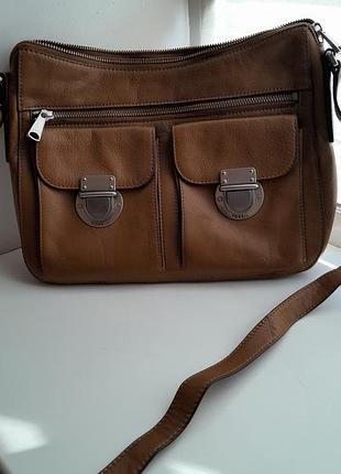 Кожаная сумка