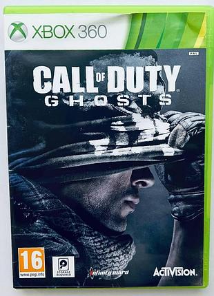 Call of duty ghosts, б/в, англійська версія - диск для xbox 360