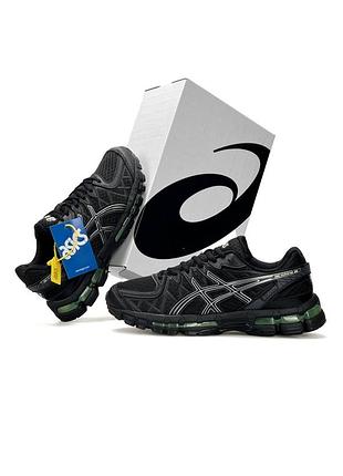 Чоловічі кросівки asics gel-kayano 20 black green