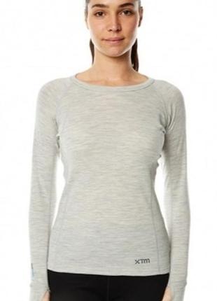 Xtm merino 230 термофутболка з довгим рукавом, xs-s.