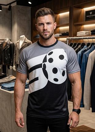 👕 професійна чоловіча спортивна футболка. розмір - l