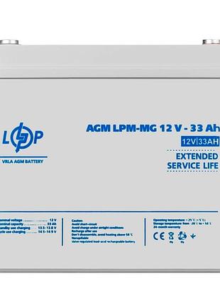 Logicpower аккумулятор мультигелевый lpm-mg 12v - 33 ah + справа