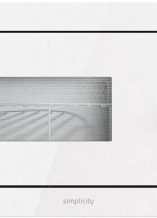 Микроволновая печь gorenje bm235g1syw встраиваемая simplicity, 23л, мех. управл., 900вт, гриль, дисплей, белый