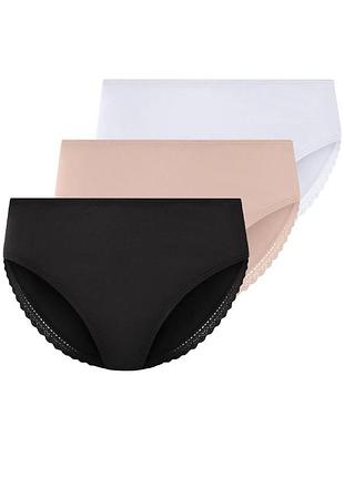 Хлопковые трусы с кружевом esmara