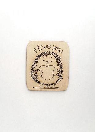 Фигурка из фанеры - love #23