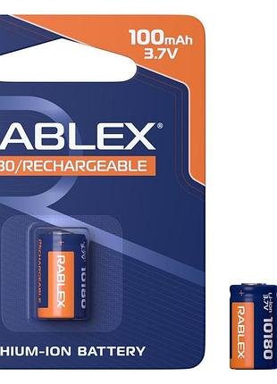 Аккумулятор rablex 10180, 100mah li-ion цена за 1шт , продажа по блистерам modern home style