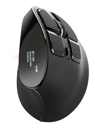Мышь trust 23731_trust voxx rechargeable ergonomic, wl, черный