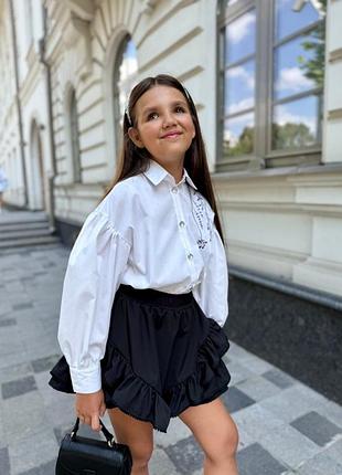 Школьная юбка для девочки 3