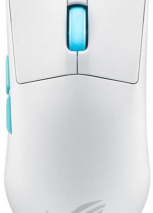 Миша asus 90mp02w0-bmua10 rog harpe ace aim lab edition, rgb, usb-a/wl/bt, білий