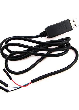 Usb pl2303hx - uart rs232 ttl конвертер кабель, arduino