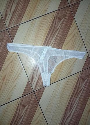 Трусики ажурные стринги