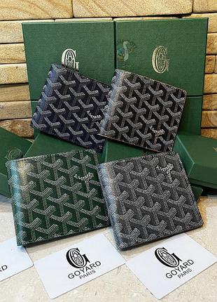 Гаманець в коробці goyard/ кошелек гоярд/ гаярд сірий