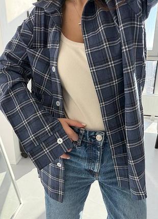 Сорочка рубашка фланель