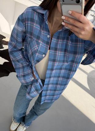 Сорочка рубашка фланель