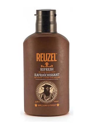 Шампунь для бороди reuzel refresh no rinse beard wash 100 мл