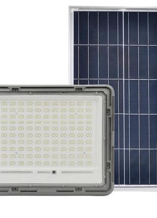 Прожектор світлодіодний вуличний 400 led 300 вт із сонячною панеллю