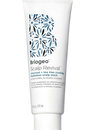 Маска для волосся briogeo scalp revival charcoal + tea tree cooling hydration mask for dry, itchy scalp, 177 мл