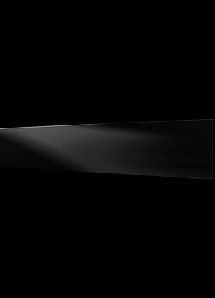 Металлокерамический обогреватель uden-150 тёплый плинтус 750х130, белый черный