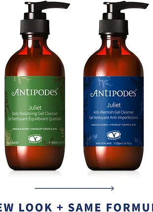 Осветляющий очищающий гель для умывания с яблоком и кардамоном antipodes juliet skin-brightening gel