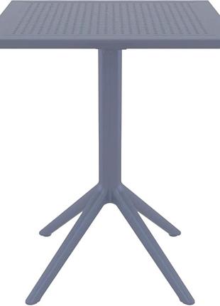 Стіл siesta sky folding table 60 dark grey