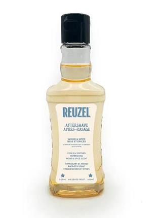 Лосьон после бритья reuzel aftershave wood&spice 200 мл